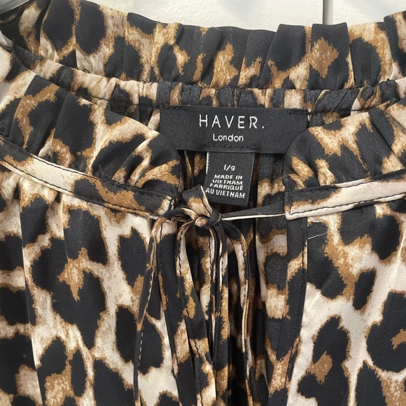 Havre London Leopard Top Blouse - Picture 6 of 6